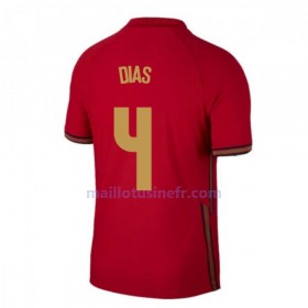 Maillot de Foot Portugal Ruben Dias 4 Domicile UEFA EURO 2020